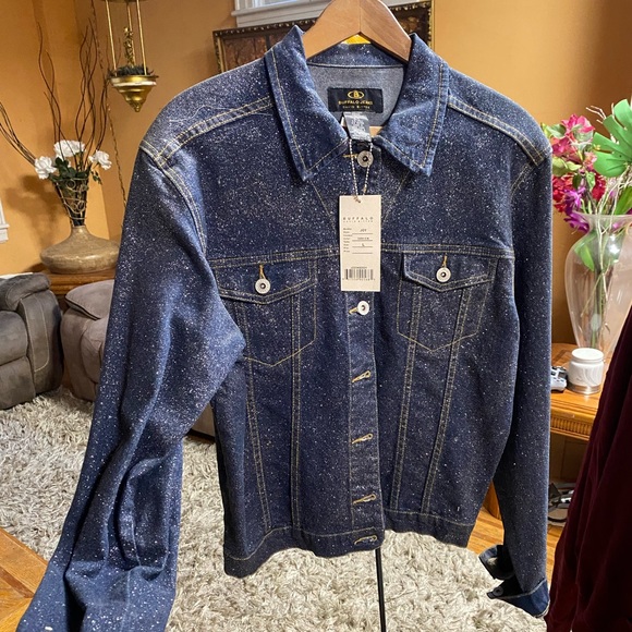 Buffalo David Bitton Jackets & Blazers - Buffalo Jeans David Bitton NWT Denim Sparkly Jacket
